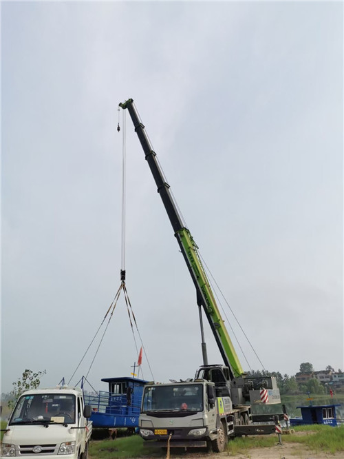 江干区桥梁建设吊装案例